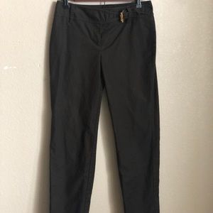 Ann Taylor coffee brown capri pants (size 2)